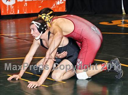 Thumbnail 2 in CIF State Boys Wrestling Championships (Round 2 - 145-285 lbs) photogallery.