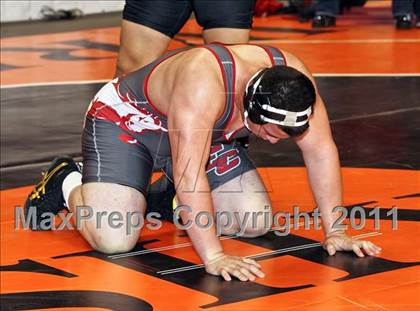 Thumbnail 2 in CIF State Boys Wrestling Championships (Round 2 - 145-285 lbs) photogallery.