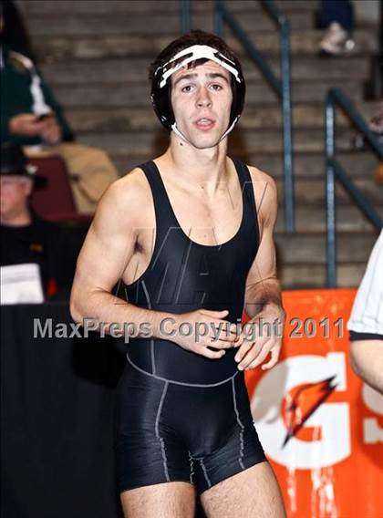 Thumbnail 1 in CIF State Boys Wrestling Championships (Round 2 - 145-285 lbs) photogallery.