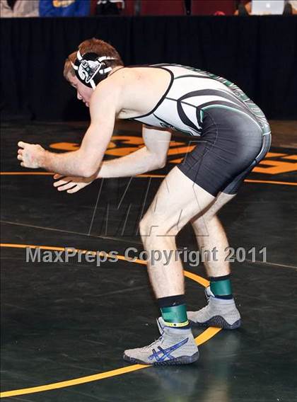 Thumbnail 2 in CIF State Boys Wrestling Championships (Round 2 - 145-285 lbs) photogallery.