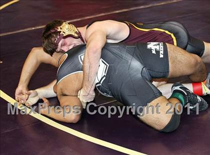 Thumbnail 2 in CIF State Boys Wrestling Championships (Round 2 - 145-285 lbs) photogallery.