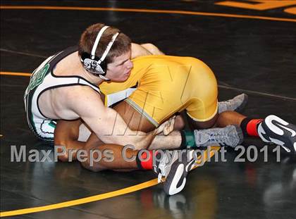 Thumbnail 3 in CIF State Boys Wrestling Championships (Round 2 - 145-285 lbs) photogallery.