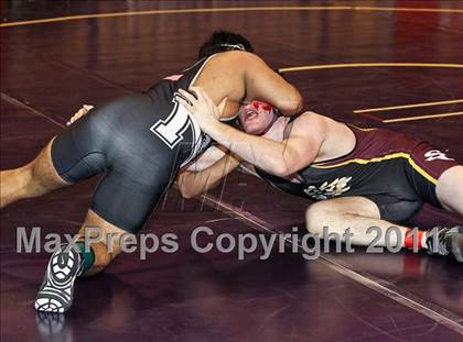 Thumbnail 2 in CIF State Boys Wrestling Championships (Round 2 - 145-285 lbs) photogallery.