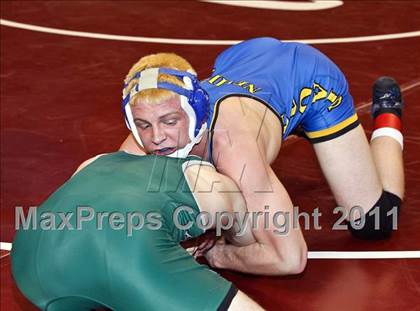 Thumbnail 1 in CIF State Boys Wrestling Championships (Round 2 - 145-285 lbs) photogallery.