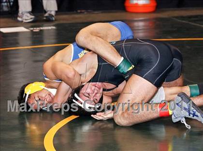Thumbnail 2 in CIF State Boys Wrestling Championships (Round 2 - 145-285 lbs) photogallery.