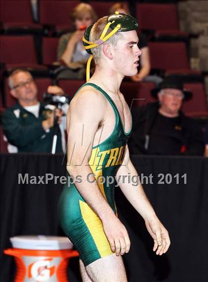 Thumbnail 2 in CIF State Boys Wrestling Championships (Round 2 - 145-285 lbs) photogallery.