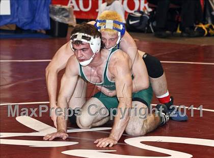 Thumbnail 2 in CIF State Boys Wrestling Championships (Round 2 - 145-285 lbs) photogallery.