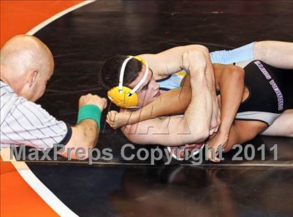 Thumbnail 1 in CIF State Boys Wrestling Championships (Round 2 - 145-285 lbs) photogallery.