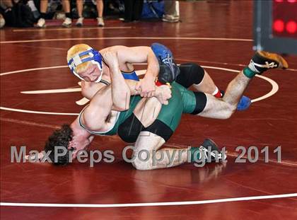 Thumbnail 1 in CIF State Boys Wrestling Championships (Round 2 - 145-285 lbs) photogallery.