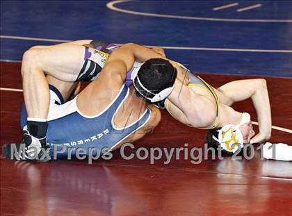 Thumbnail 1 in CIF State Boys Wrestling Championships (Round 2 - 145-285 lbs) photogallery.