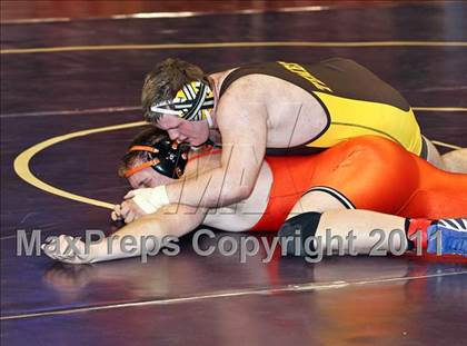 Thumbnail 2 in CIF State Boys Wrestling Championships (Round 2 - 145-285 lbs) photogallery.