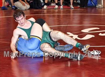 Thumbnail 3 in CIF State Boys Wrestling Championships (Round 2 - 145-285 lbs) photogallery.