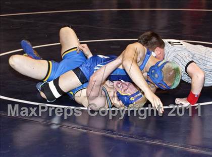 Thumbnail 2 in CIF State Boys Wrestling Championships (Round 2 - 145-285 lbs) photogallery.