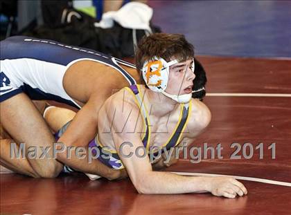 Thumbnail 3 in CIF State Boys Wrestling Championships (Round 2 - 145-285 lbs) photogallery.
