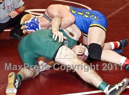 Thumbnail 3 in CIF State Boys Wrestling Championships (Round 2 - 145-285 lbs) photogallery.