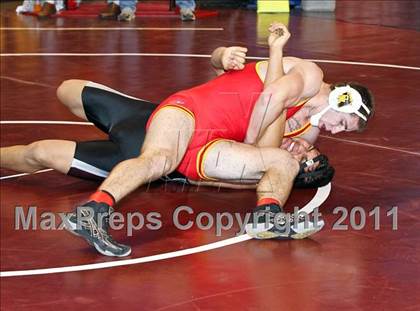 Thumbnail 3 in CIF State Boys Wrestling Championships (Round 2 - 145-285 lbs) photogallery.
