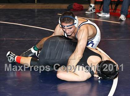 Thumbnail 1 in CIF State Boys Wrestling Championships (Round 2 - 145-285 lbs) photogallery.
