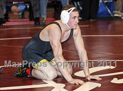 Thumbnail 1 in CIF State Boys Wrestling Championships (Round 2 - 145-285 lbs) photogallery.
