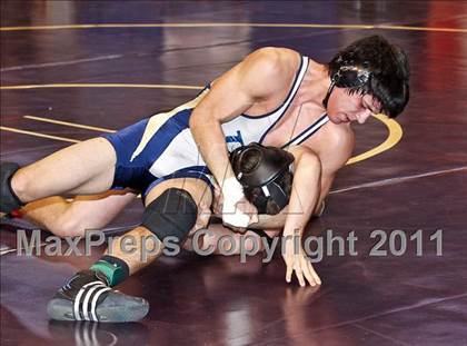 Thumbnail 1 in CIF State Boys Wrestling Championships (Round 2 - 145-285 lbs) photogallery.