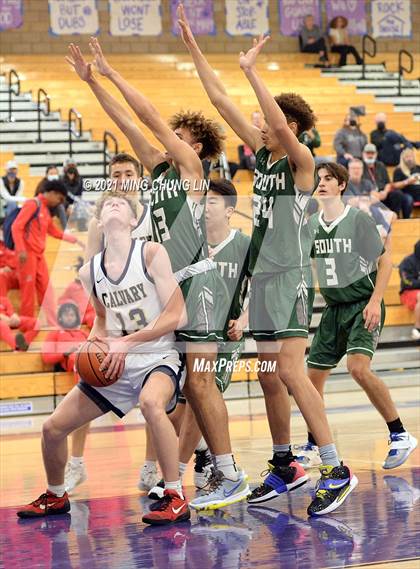 Thumbnail 2 in Calvary Chapel vs. South (Mariko Memorial Classic) photogallery.