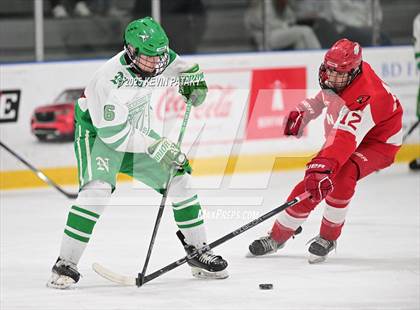 Thumbnail 3 in Greenwich @ Northwest Catholic (CIAC D1 First Round) photogallery.