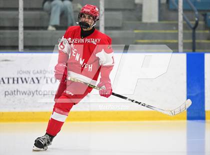 Thumbnail 2 in Greenwich @ Northwest Catholic (CIAC D1 First Round) photogallery.