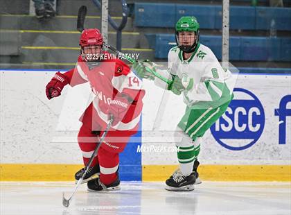 Thumbnail 1 in Greenwich @ Northwest Catholic (CIAC D1 First Round) photogallery.