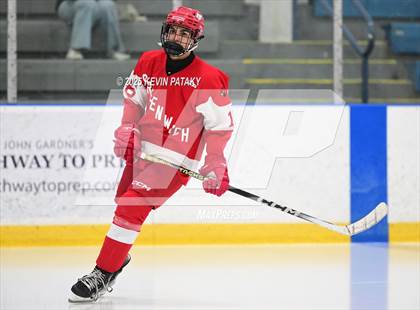 Thumbnail 1 in Greenwich @ Northwest Catholic (CIAC D1 First Round) photogallery.