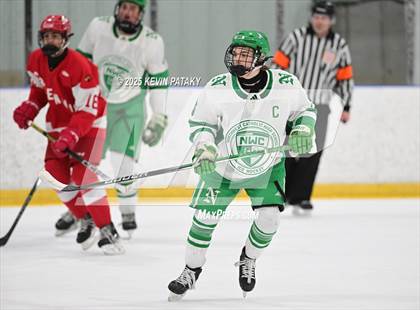 Thumbnail 1 in Greenwich @ Northwest Catholic (CIAC D1 First Round) photogallery.