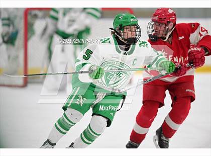 Thumbnail 2 in Greenwich @ Northwest Catholic (CIAC D1 First Round) photogallery.