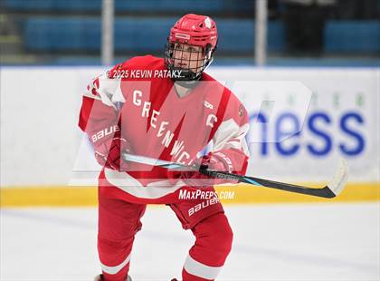Thumbnail 3 in Greenwich @ Northwest Catholic (CIAC D1 First Round) photogallery.
