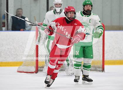 Thumbnail 1 in Greenwich @ Northwest Catholic (CIAC D1 First Round) photogallery.