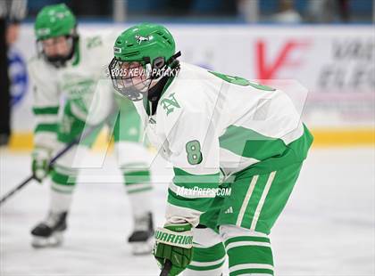 Thumbnail 1 in Greenwich @ Northwest Catholic (CIAC D1 First Round) photogallery.