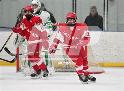 Thumbnail 2 in Greenwich @ Northwest Catholic (CIAC D1 First Round) photogallery.