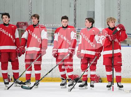 Thumbnail 3 in Greenwich @ Northwest Catholic (CIAC D1 First Round) photogallery.