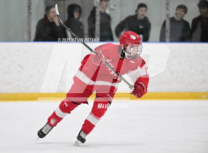 Thumbnail 2 in Greenwich @ Northwest Catholic (CIAC D1 First Round) photogallery.