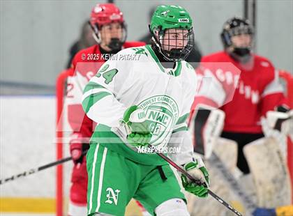 Thumbnail 3 in Greenwich @ Northwest Catholic (CIAC D1 First Round) photogallery.