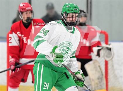 Thumbnail 1 in Greenwich @ Northwest Catholic (CIAC D1 First Round) photogallery.