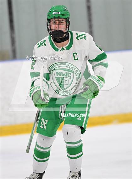 Thumbnail 3 in Greenwich @ Northwest Catholic (CIAC D1 First Round) photogallery.
