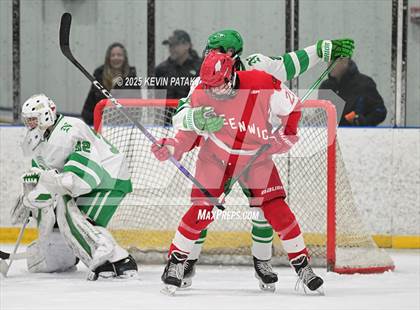 Thumbnail 3 in Greenwich @ Northwest Catholic (CIAC D1 First Round) photogallery.