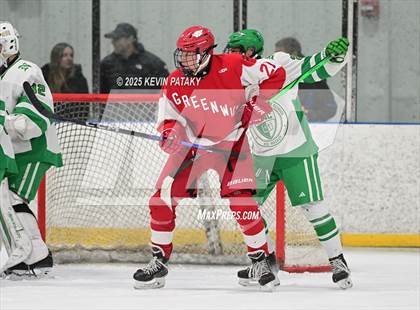 Thumbnail 2 in Greenwich @ Northwest Catholic (CIAC D1 First Round) photogallery.