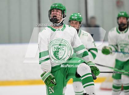 Thumbnail 2 in Greenwich @ Northwest Catholic (CIAC D1 First Round) photogallery.