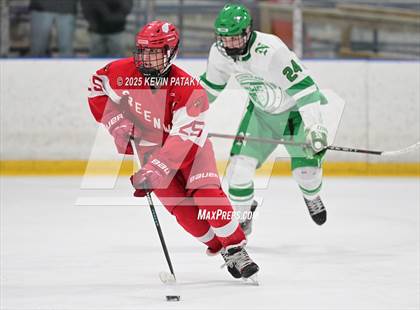 Thumbnail 3 in Greenwich @ Northwest Catholic (CIAC D1 First Round) photogallery.
