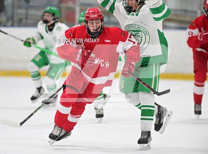 Thumbnail 2 in Greenwich @ Northwest Catholic (CIAC D1 First Round) photogallery.