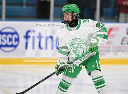 Thumbnail 1 in Greenwich @ Northwest Catholic (CIAC D1 First Round) photogallery.