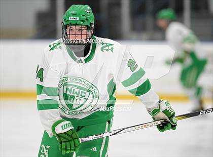 Thumbnail 3 in Greenwich @ Northwest Catholic (CIAC D1 First Round) photogallery.