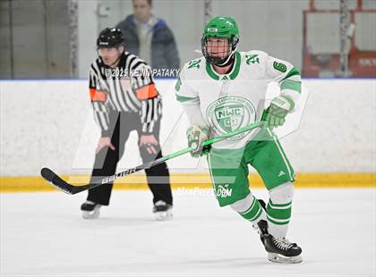 Thumbnail 3 in Greenwich @ Northwest Catholic (CIAC D1 First Round) photogallery.