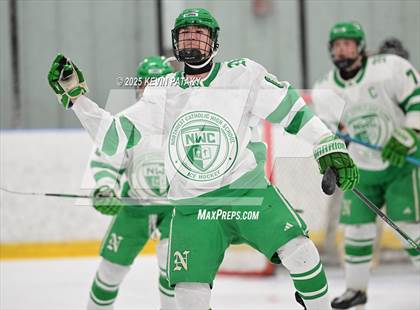 Thumbnail 3 in Greenwich @ Northwest Catholic (CIAC D1 First Round) photogallery.