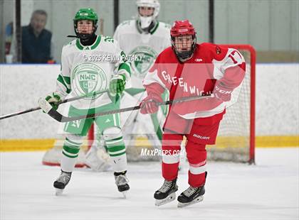 Thumbnail 1 in Greenwich @ Northwest Catholic (CIAC D1 First Round) photogallery.