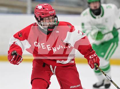 Thumbnail 3 in Greenwich @ Northwest Catholic (CIAC D1 First Round) photogallery.